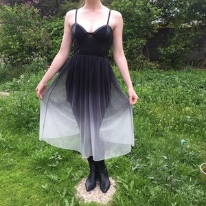 Motel Rocks Ombré Mesh Dress